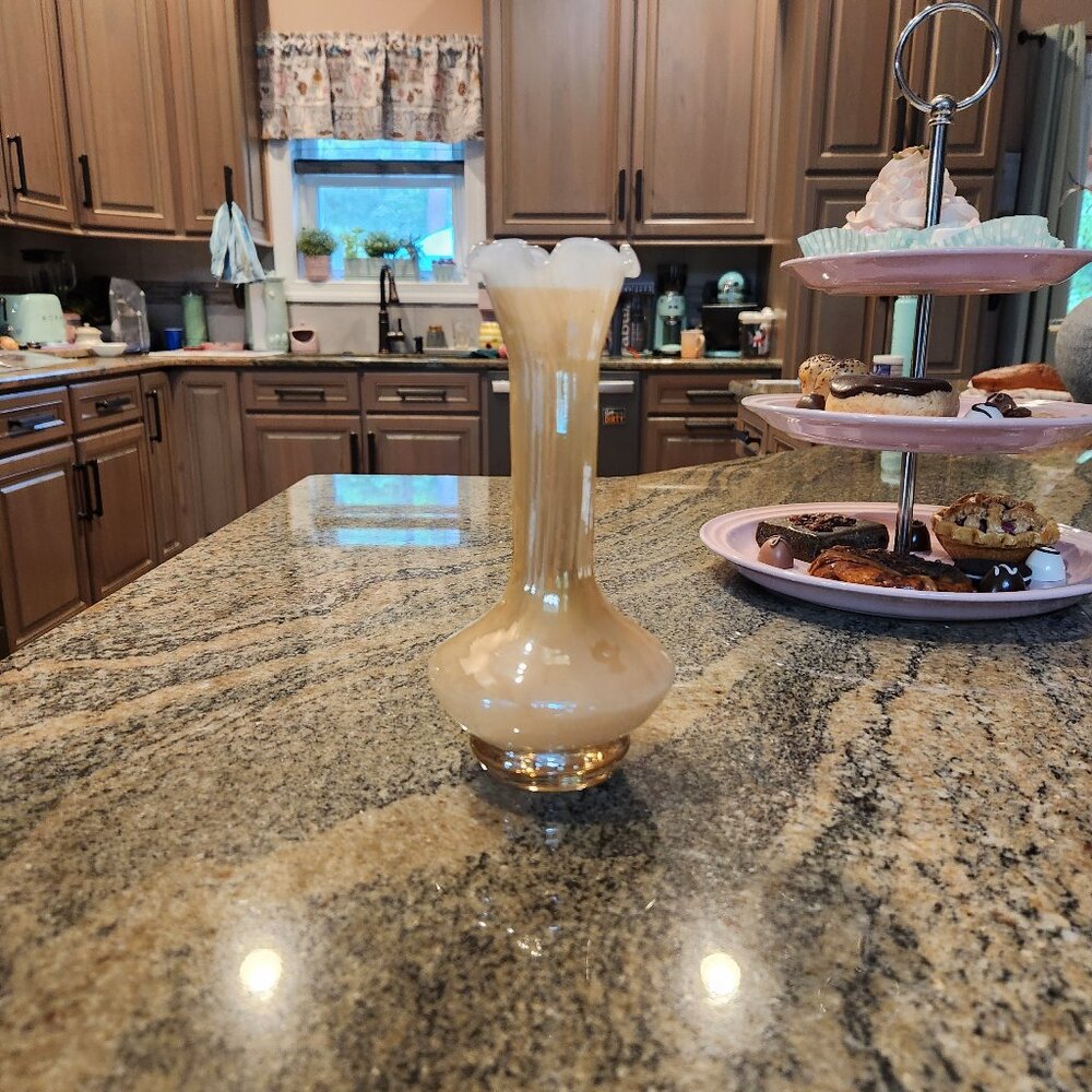 Rossi blown glass vase